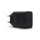 AISENS Cargador USB-C PD 3.0 1 Puerto 1x USB-C 20 W, Negro - ASCH-1PD20-BK